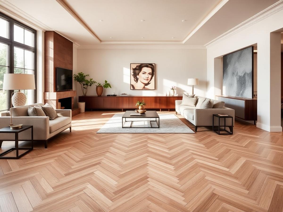 Large-Format Porcelain Floors